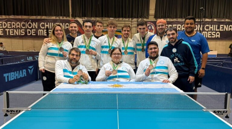 Argentina sumó Ocho Medallas en Singles en Chile 🇦🇷🏓